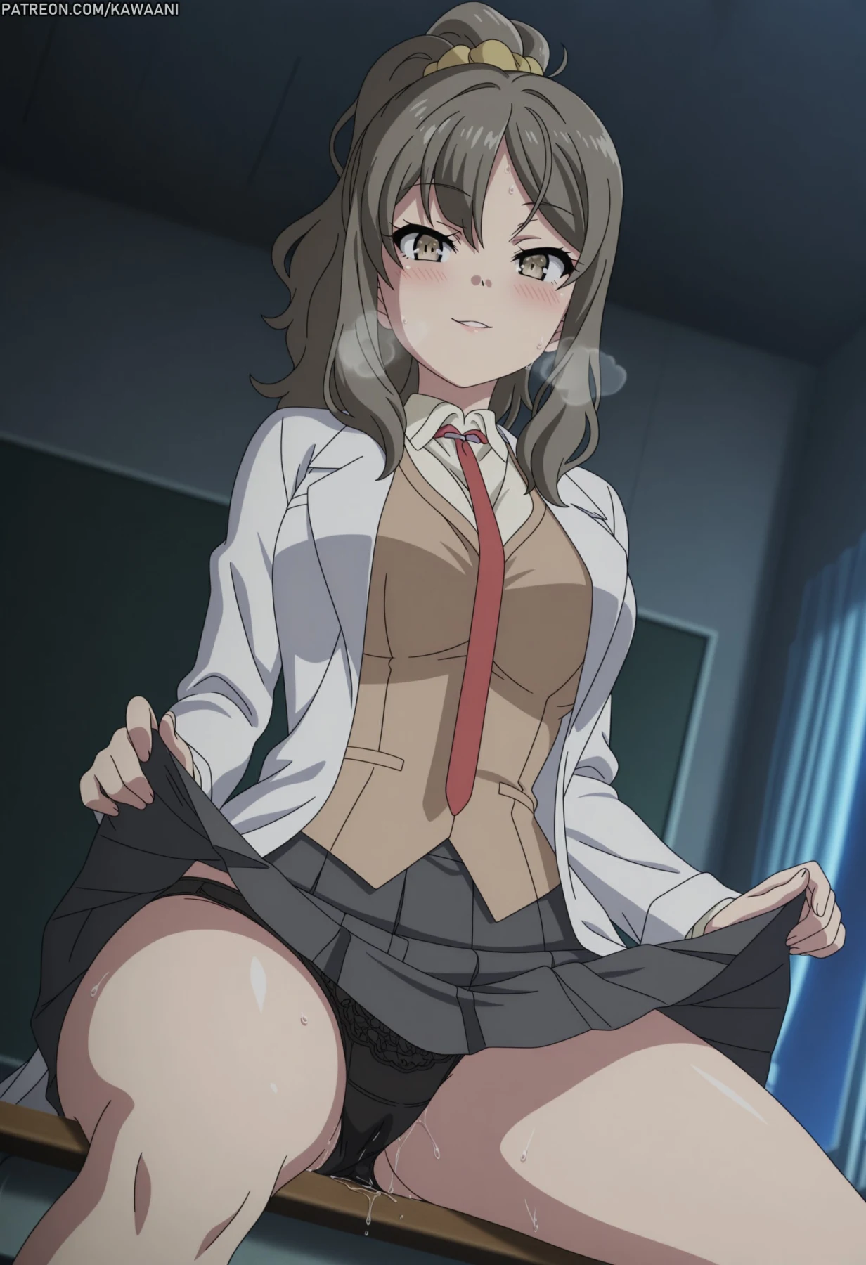 Rio Futaba | Rascal Does Not Dream of Bunny Girl Senpai 100P Hentai by Kawaani - Uncensored - Hentai Image 9