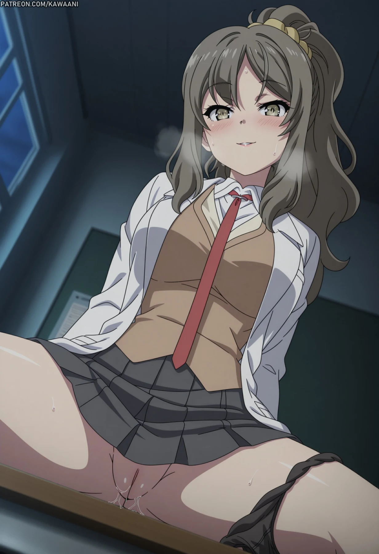 Rio Futaba | Rascal Does Not Dream of Bunny Girl Senpai 100P Hentai by Kawaani - Uncensored - Hentai Image 12