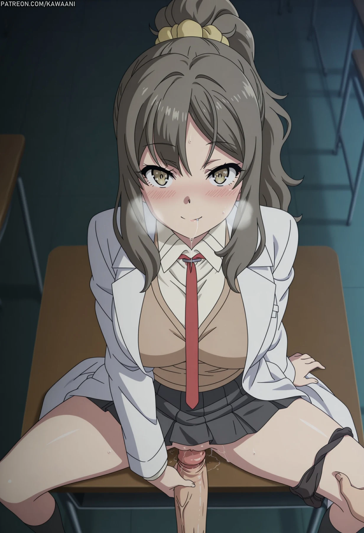 Rio Futaba | Rascal Does Not Dream of Bunny Girl Senpai 100P Hentai by Kawaani - Uncensored - Hentai Image 19