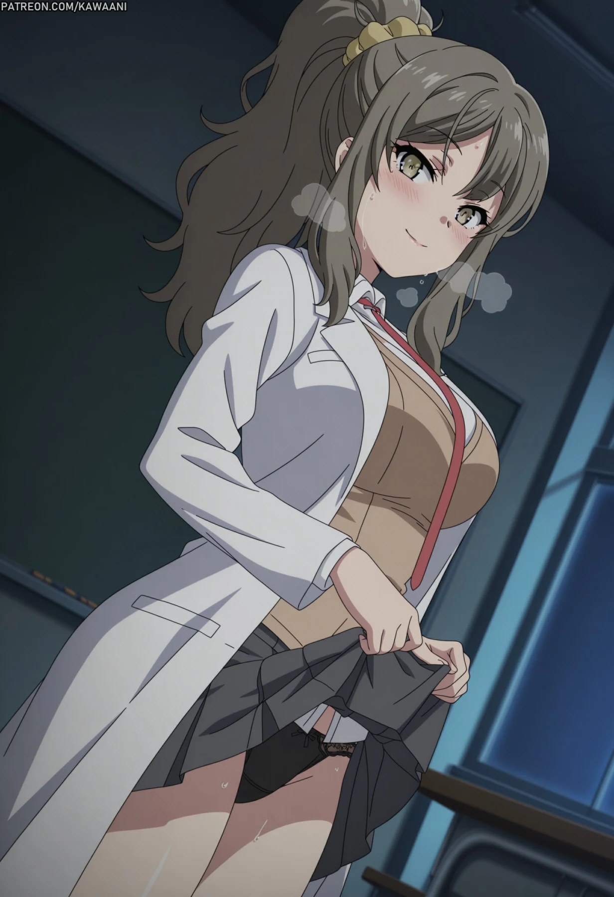 Rio Futaba | Rascal Does Not Dream of Bunny Girl Senpai 100P Hentai by Kawaani - Uncensored - Hentai Image 3