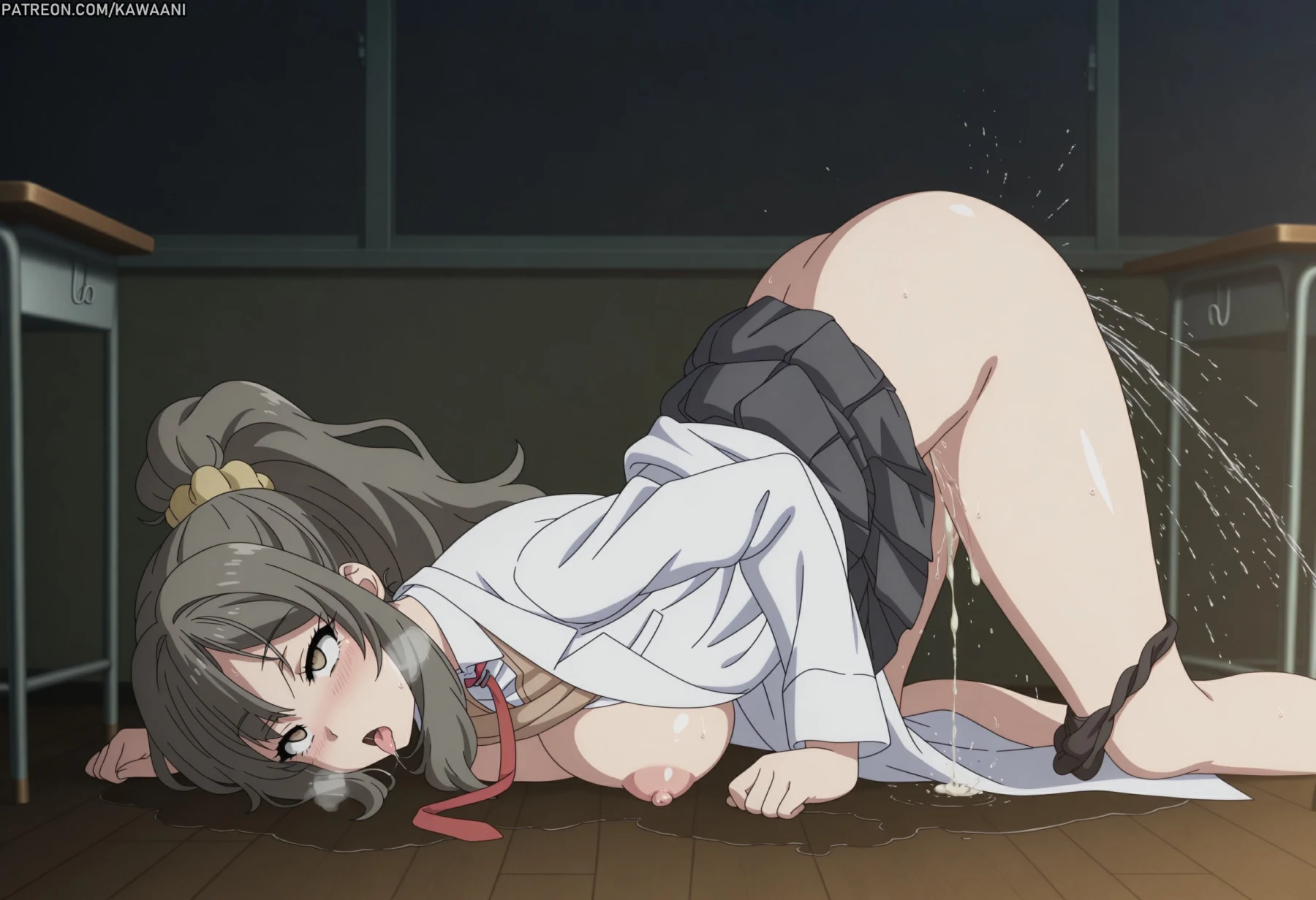 Rio Futaba | Rascal Does Not Dream of Bunny Girl Senpai 100P Hentai by Kawaani - Uncensored - Hentai Image 66