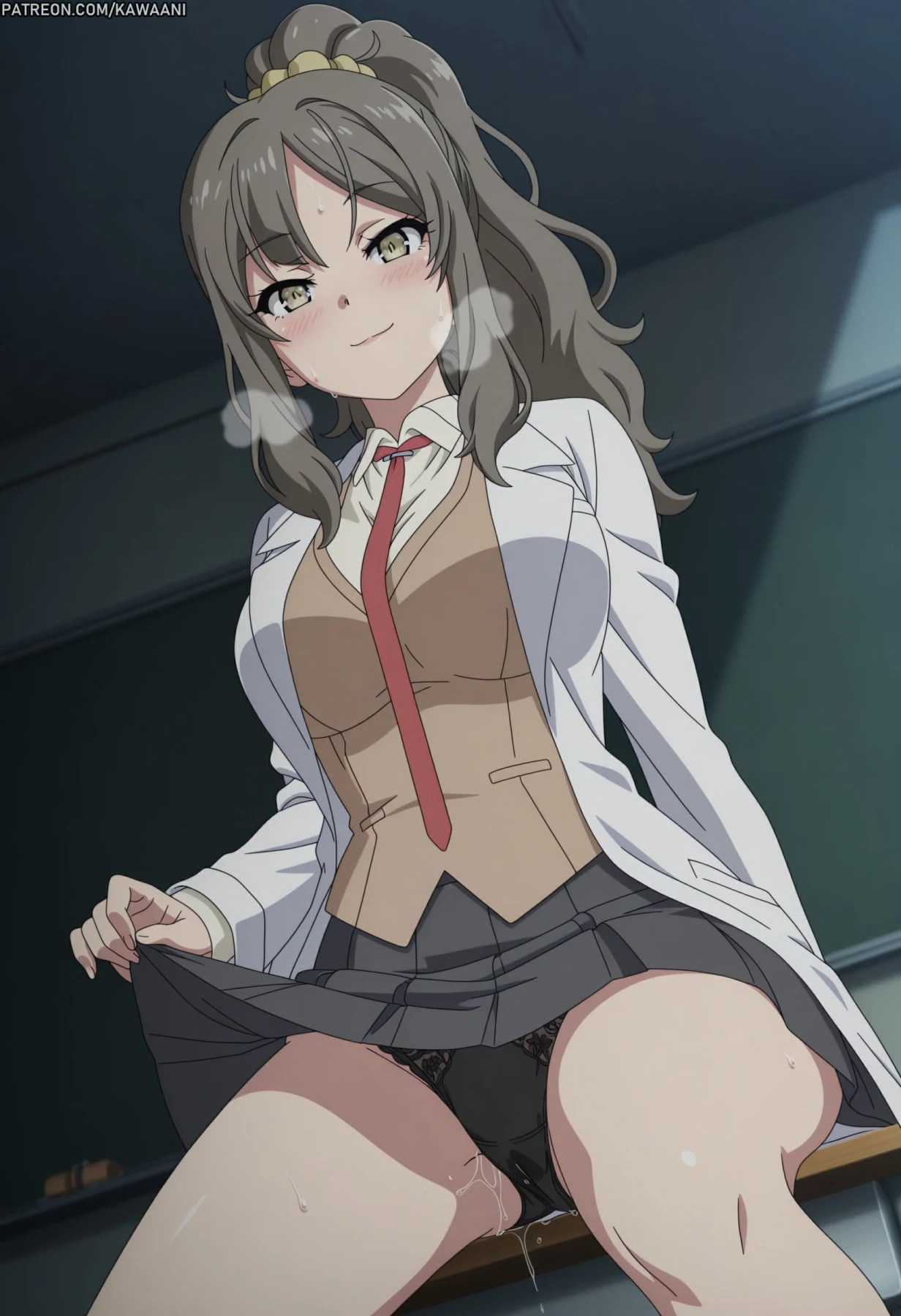 Rio Futaba | Rascal Does Not Dream of Bunny Girl Senpai 100P Hentai by Kawaani - Uncensored - Hentai Image 8