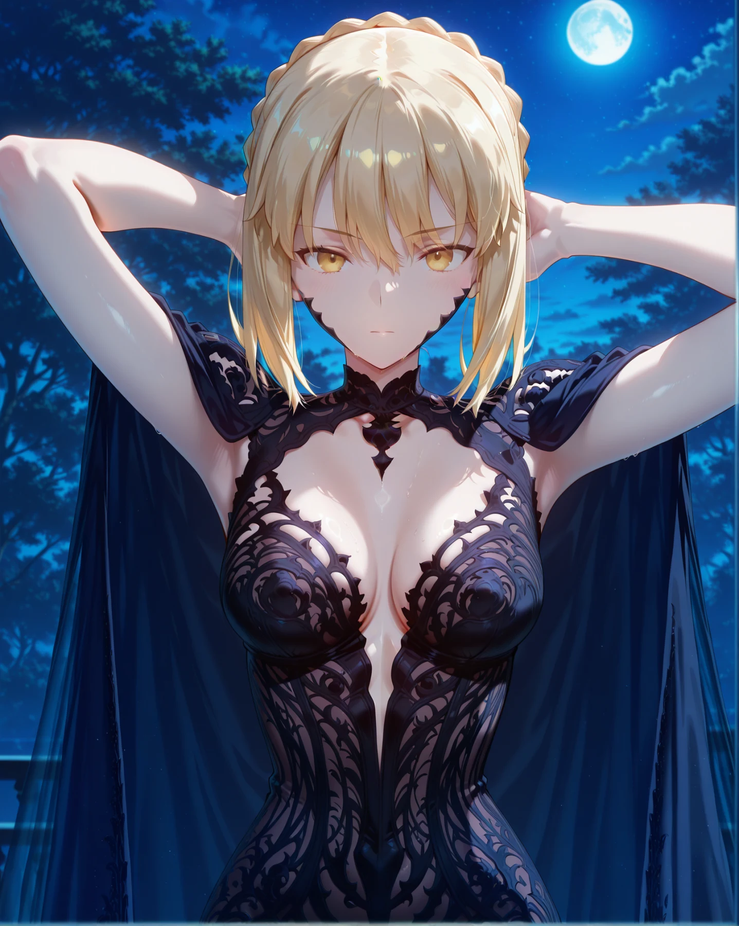 Alter Saber from Fate Stay Night Heaven's Feel Hentai by Kinzuia chan - Uncensored - Hentai Image 4