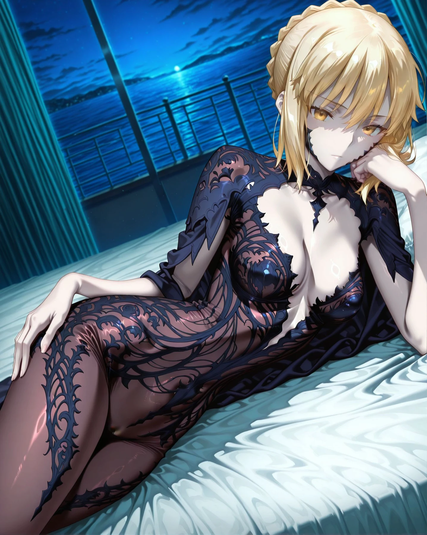 Alter Saber from Fate Stay Night Heaven's Feel Hentai by Kinzuia chan - Uncensored - Hentai Image 5