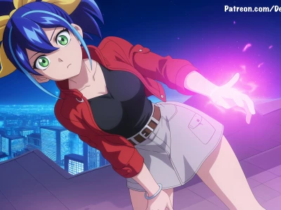 Celina // Yu-Gi-Oh! ARC-V Sex by Deik0