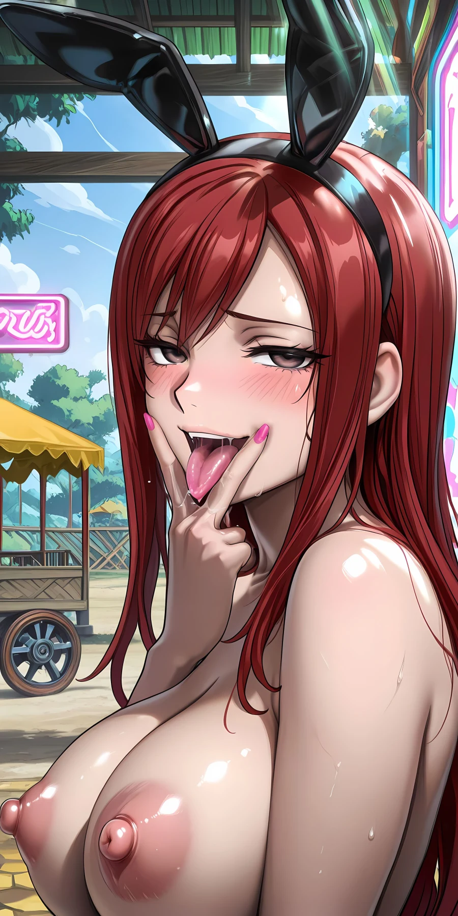 Erza Scarlet | Commissions tier Hentai by Onuki - Uncensored - Hentai Image 28