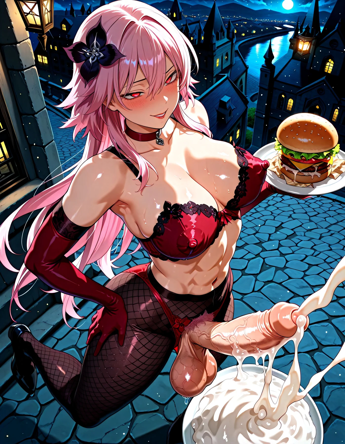 Futanari Evernight Hentai by Ai Waifus - Uncensored - Hentai Image 6