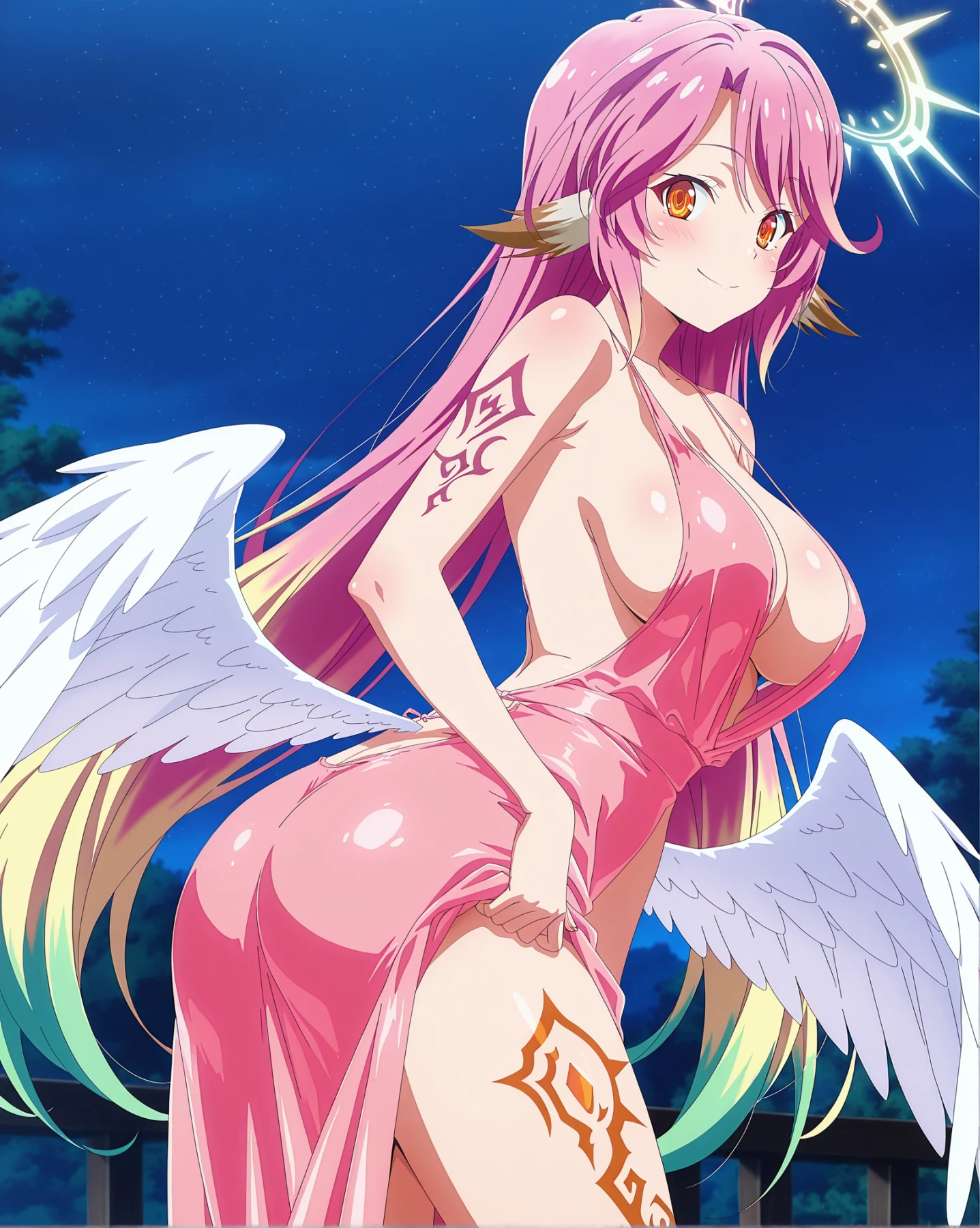 Jibril from No Game No Life Hentai by Kinzuia chan - Uncensored - Hentai Image 3