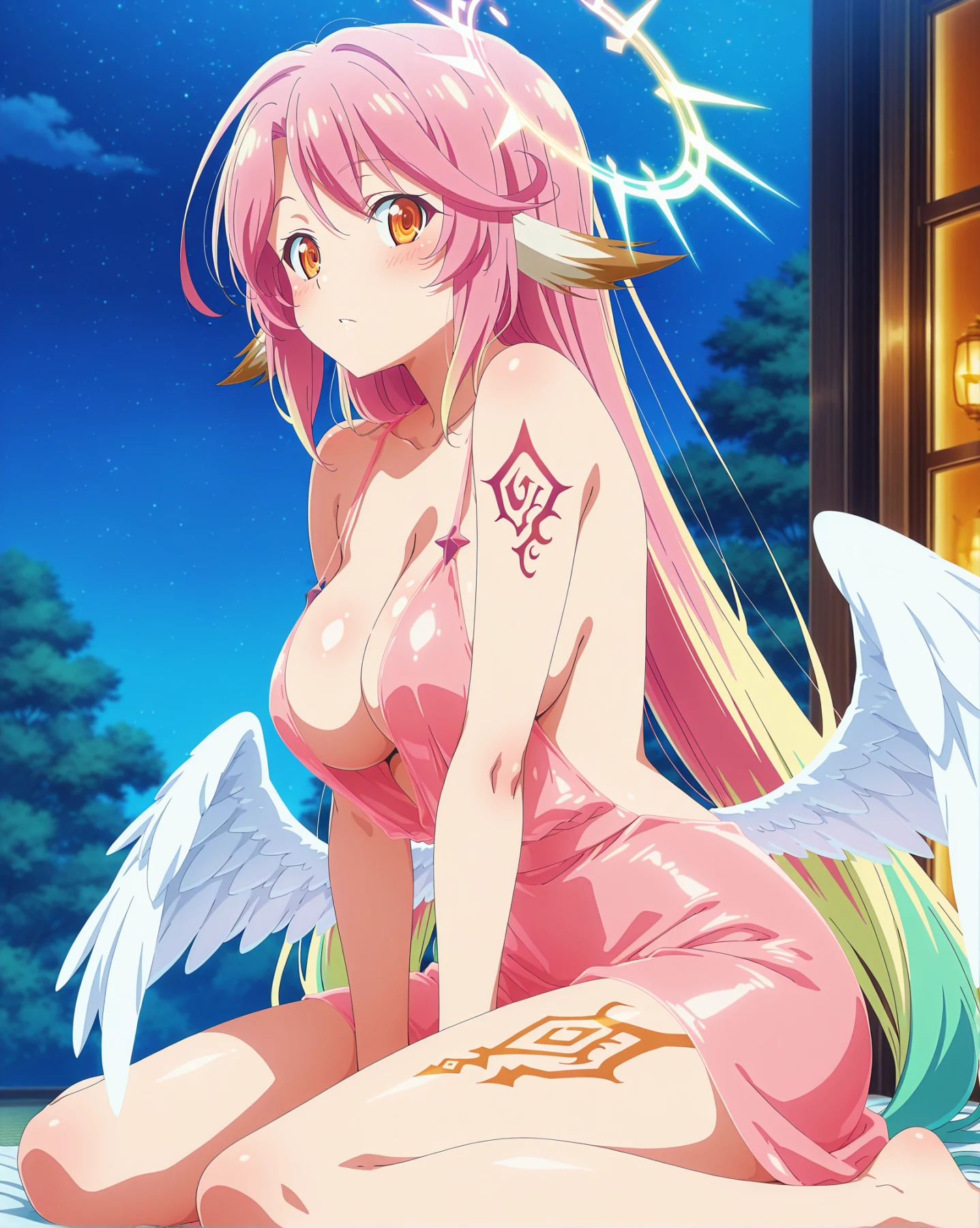Jibril from No Game No Life Hentai by Kinzuia chan - Uncensored - Hentai Image 8