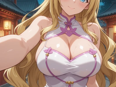 Liala - China Dress || Shinmai Maou no Testament Sex by Vlen