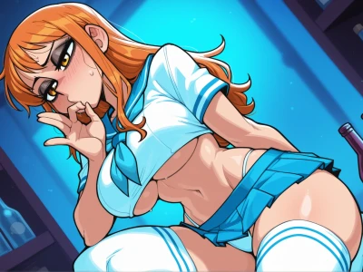 Nami - One Piece Sex by sofaxd3x