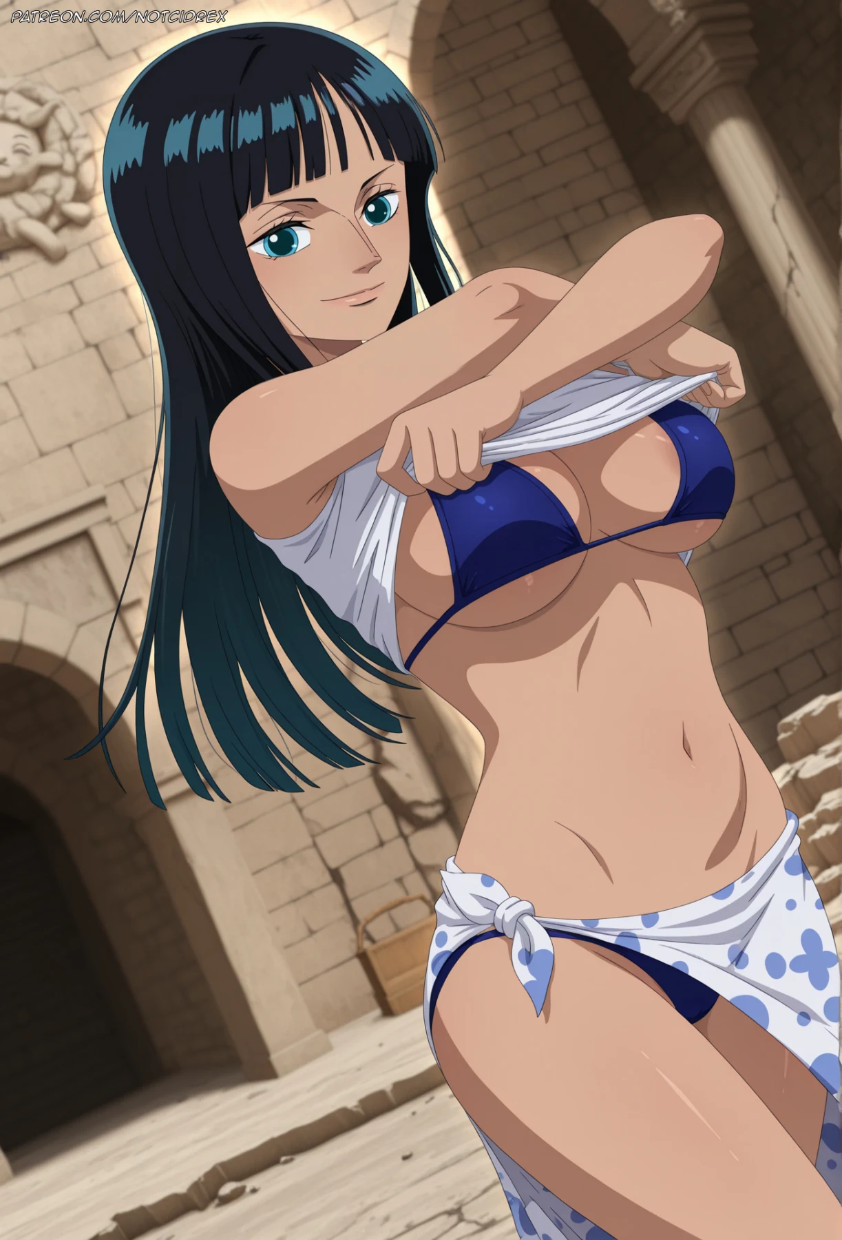 Nico Robin - One Piece Hentai by Cidrex - Uncensored - Hentai Image 43