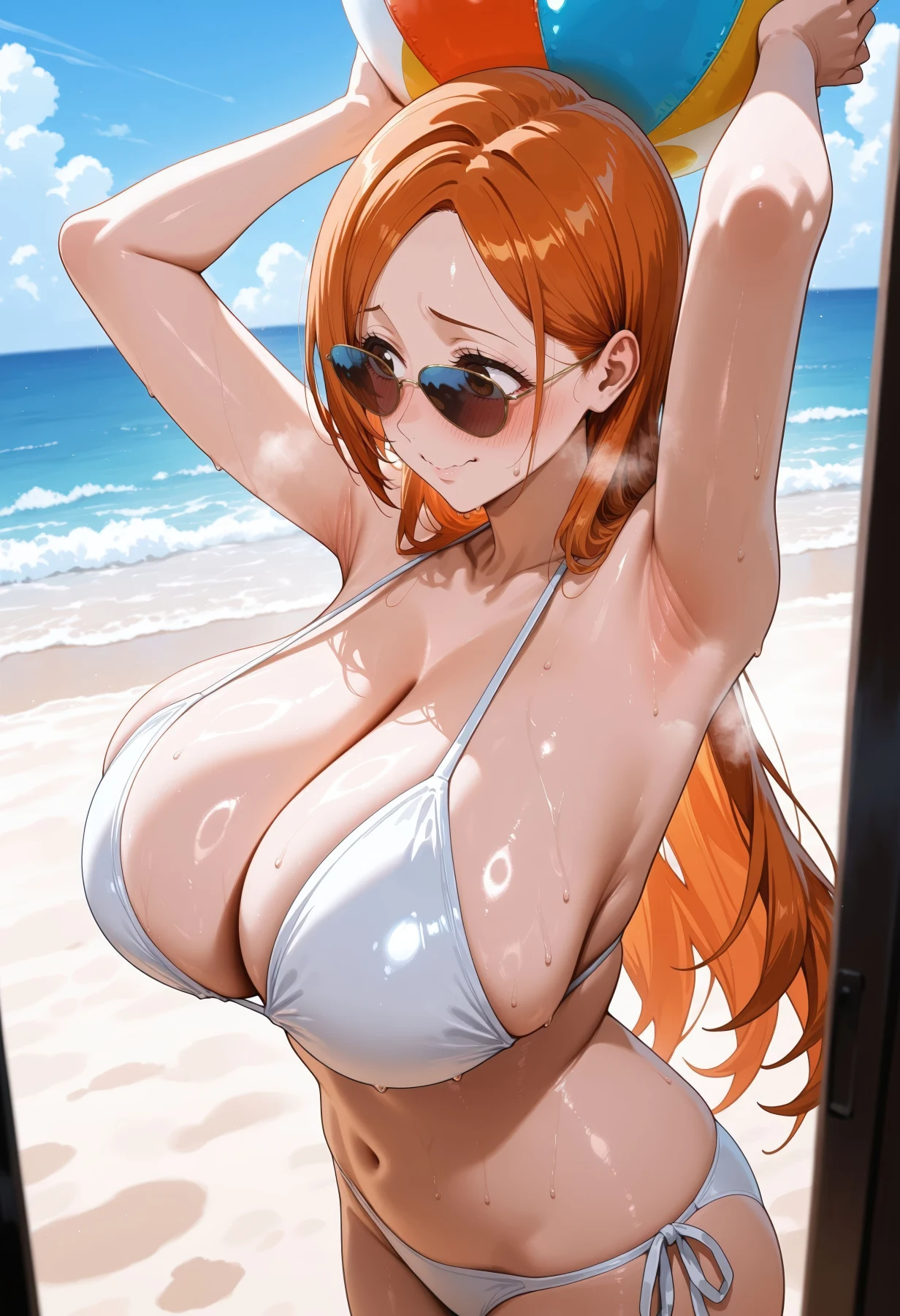 Orihime Inoue Bikini | Bleach REQUEST Hentai by LewdCreationAI - Uncensored - Hentai Image 3