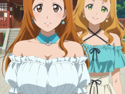 Orihime Inoue x Mimosa Vermillion Sex by SecreArt