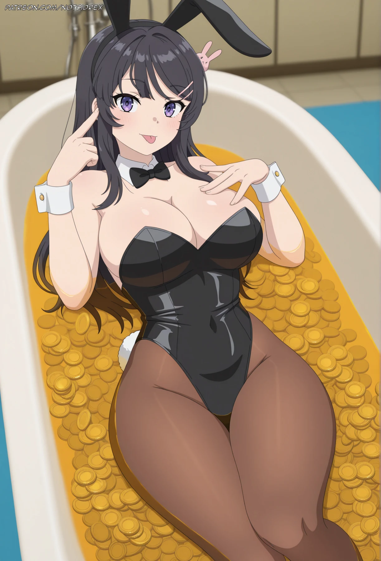 Sakurajima Mai - Rascal Does Not Dream of Bunny Girl Senpai Hentai by Cidrex - Uncensored - Hentai Image 43