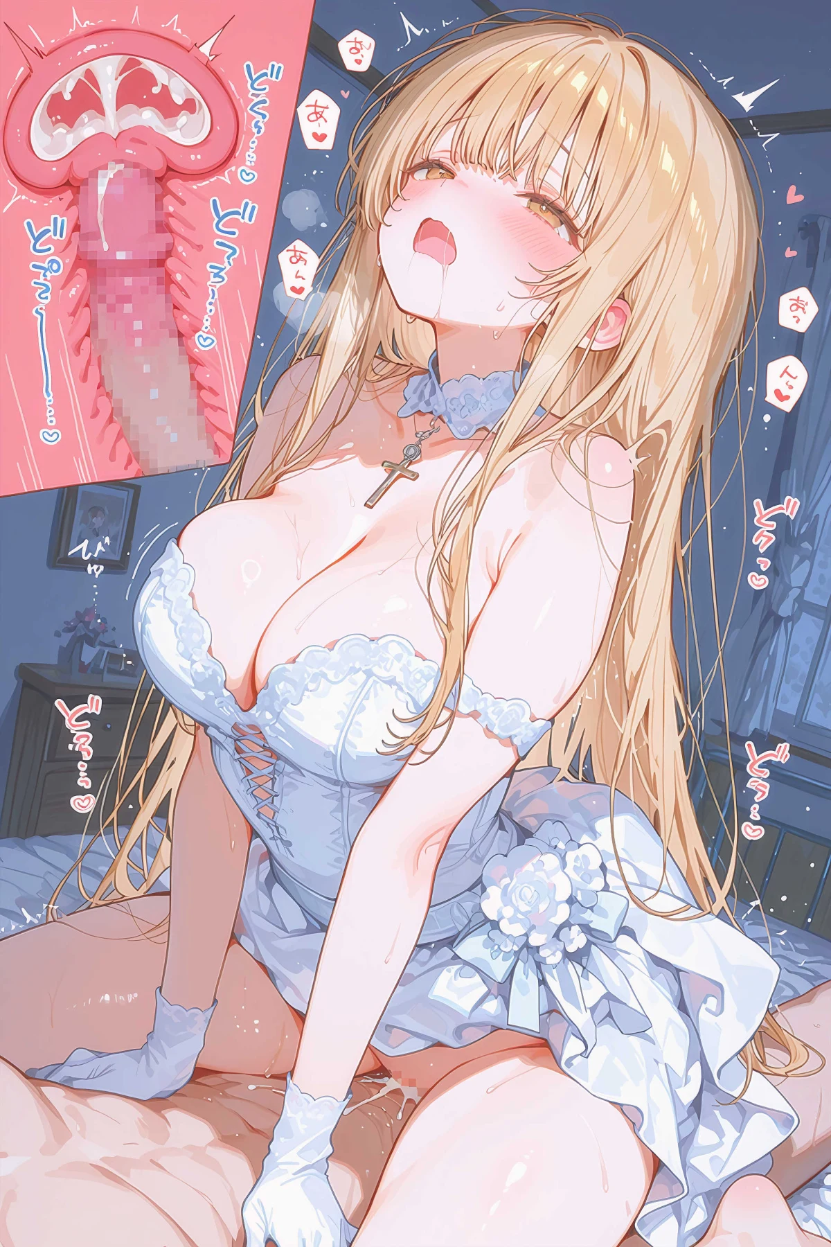 Shiina Mahiru / 椎名真昼 🔞 【Otonari no Tenshisama / お隣の天使様】 Hentai by siyo - Uncensored - Hentai Image 24