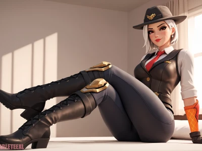 Ashe | Overwatch Sex by BubbleTeeXL
