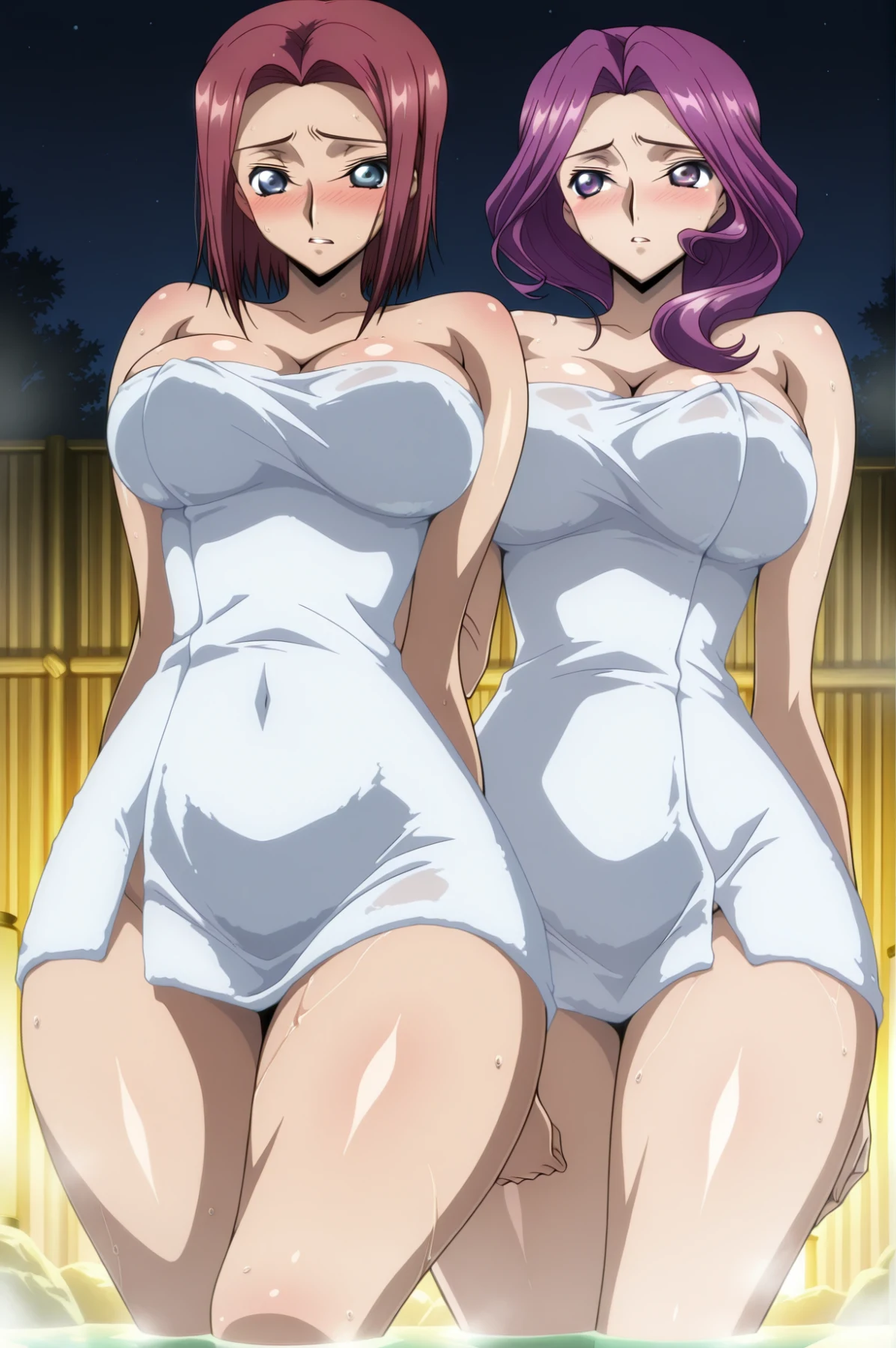 | Kallen ✖ Cornelia ❤️💜 Hentai by KoinaART - Uncensored - Hentai Image 3