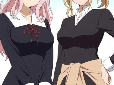 Hayasaka Ai and Fujiwara Chika - Kaguya - sama Love Is War