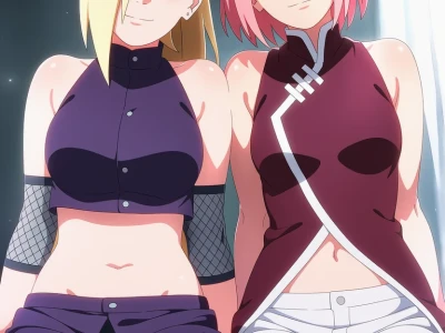 Ino Yamanaka and Sakura Haruno - Two Shinobi in Sync