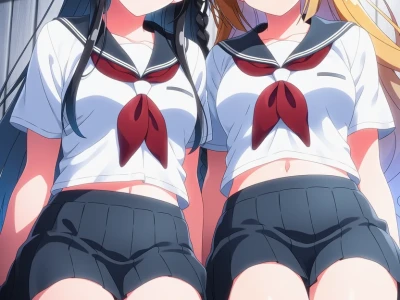 Suzune Horikita and Kei Karuizawa - A Shared Moment
