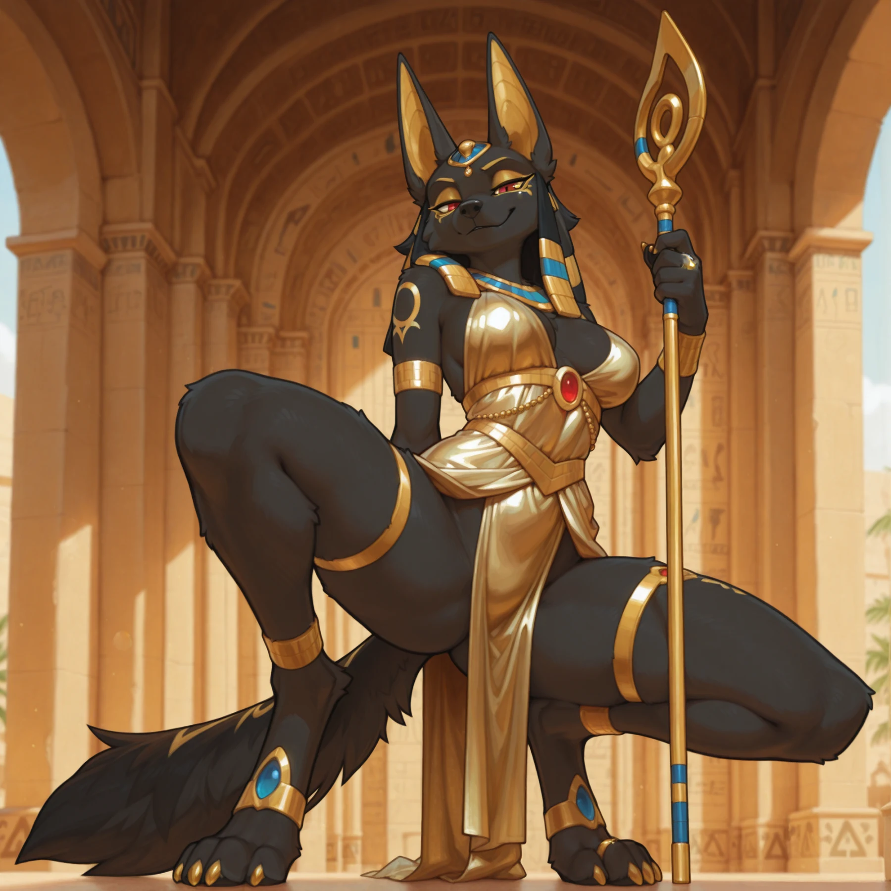 Anubis 2 Hentai by RizzenWolf - Uncensored - Hentai Image 4