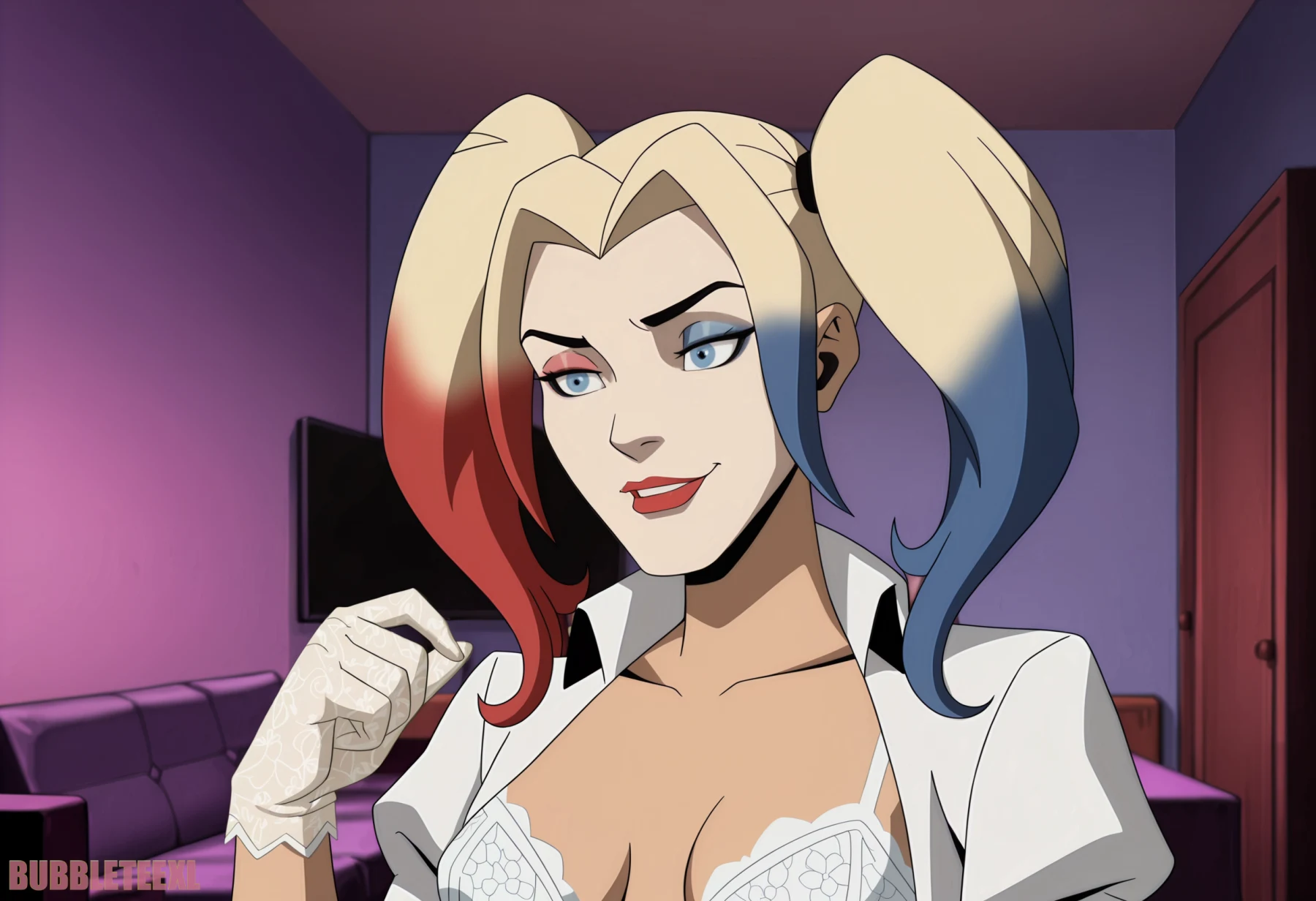 Harley Quinn | DC Animated Movie Universe Hentai by BubbleTeeXL - Uncensored - Hentai Image 4