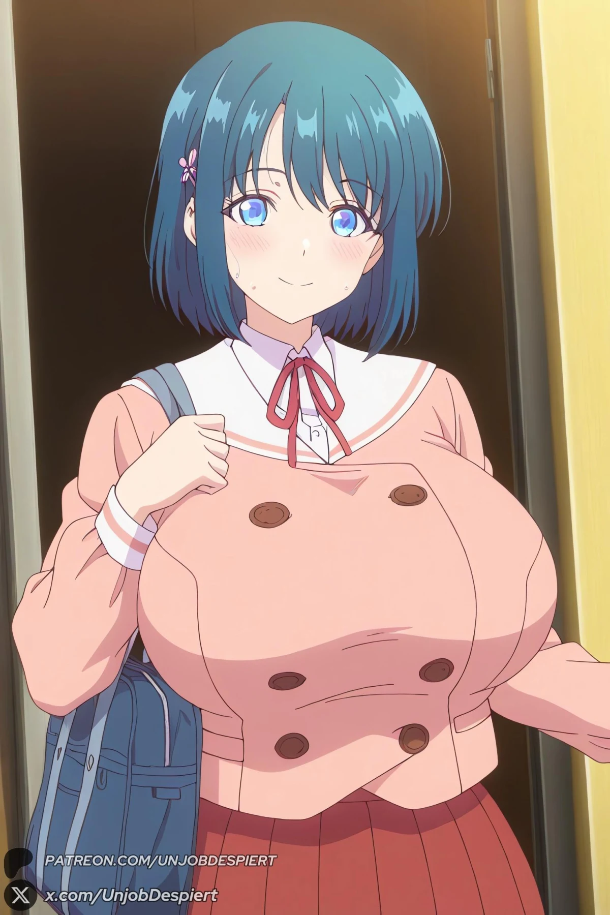 Shio Minamo | You Can't Be In a Rom-Com + ZIP Hentai by UnjobDespiert - Uncensored - Hentai Image 1