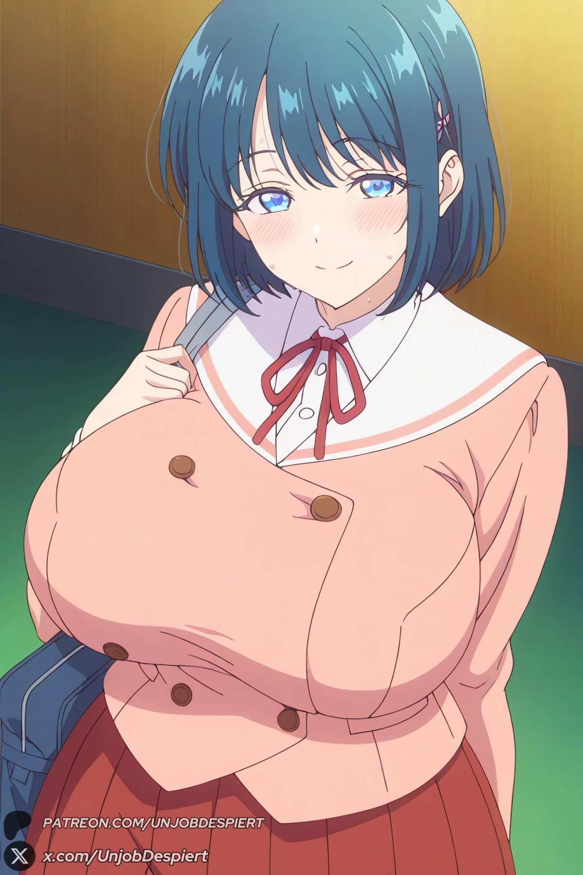 Shio Minamo | You Can't Be In a Rom-Com + ZIP Hentai by UnjobDespiert - Uncensored - Hentai Image 3