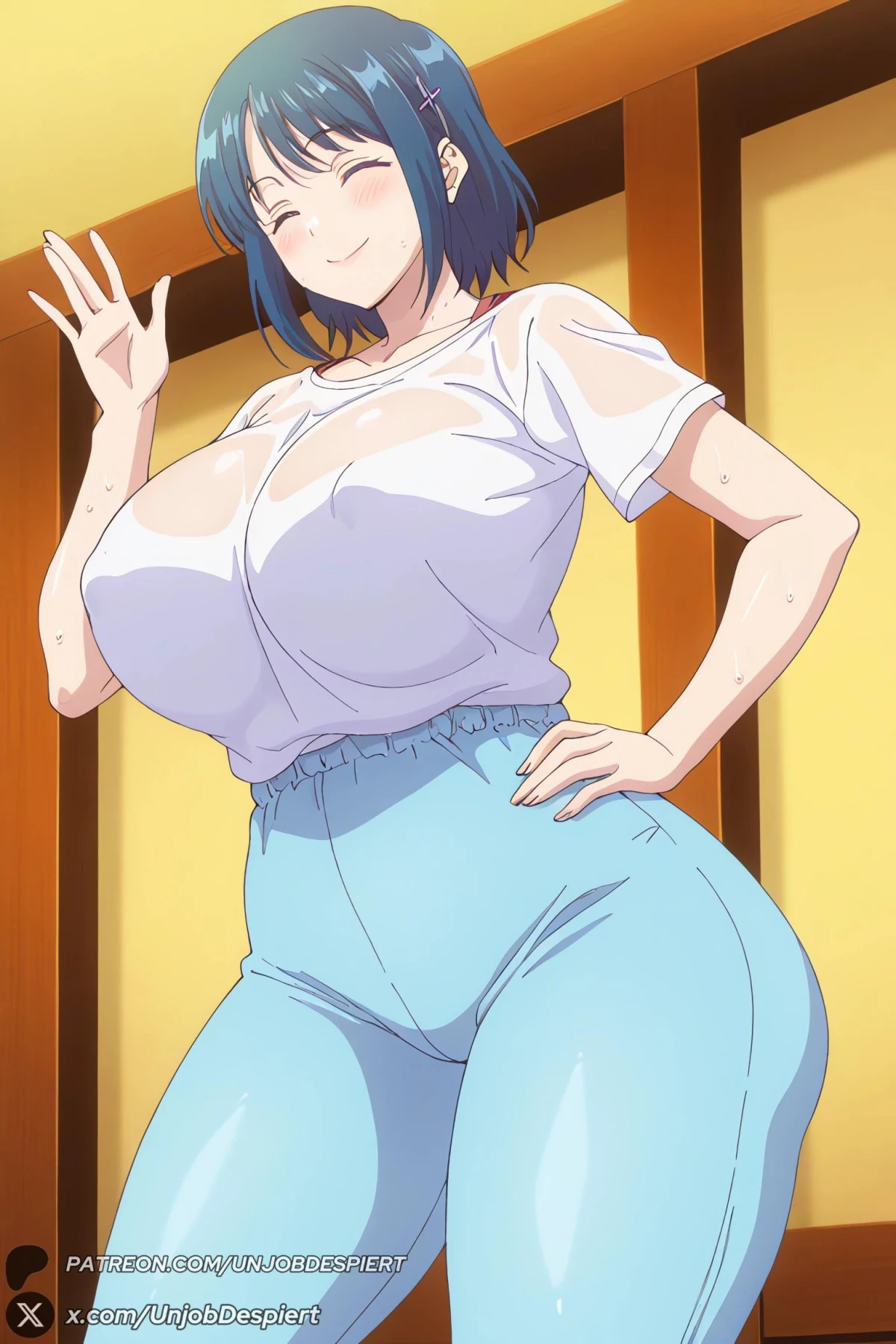 Shio Minamo | You Can't Be In a Rom-Com + ZIP Hentai by UnjobDespiert - Uncensored - Hentai Image 48