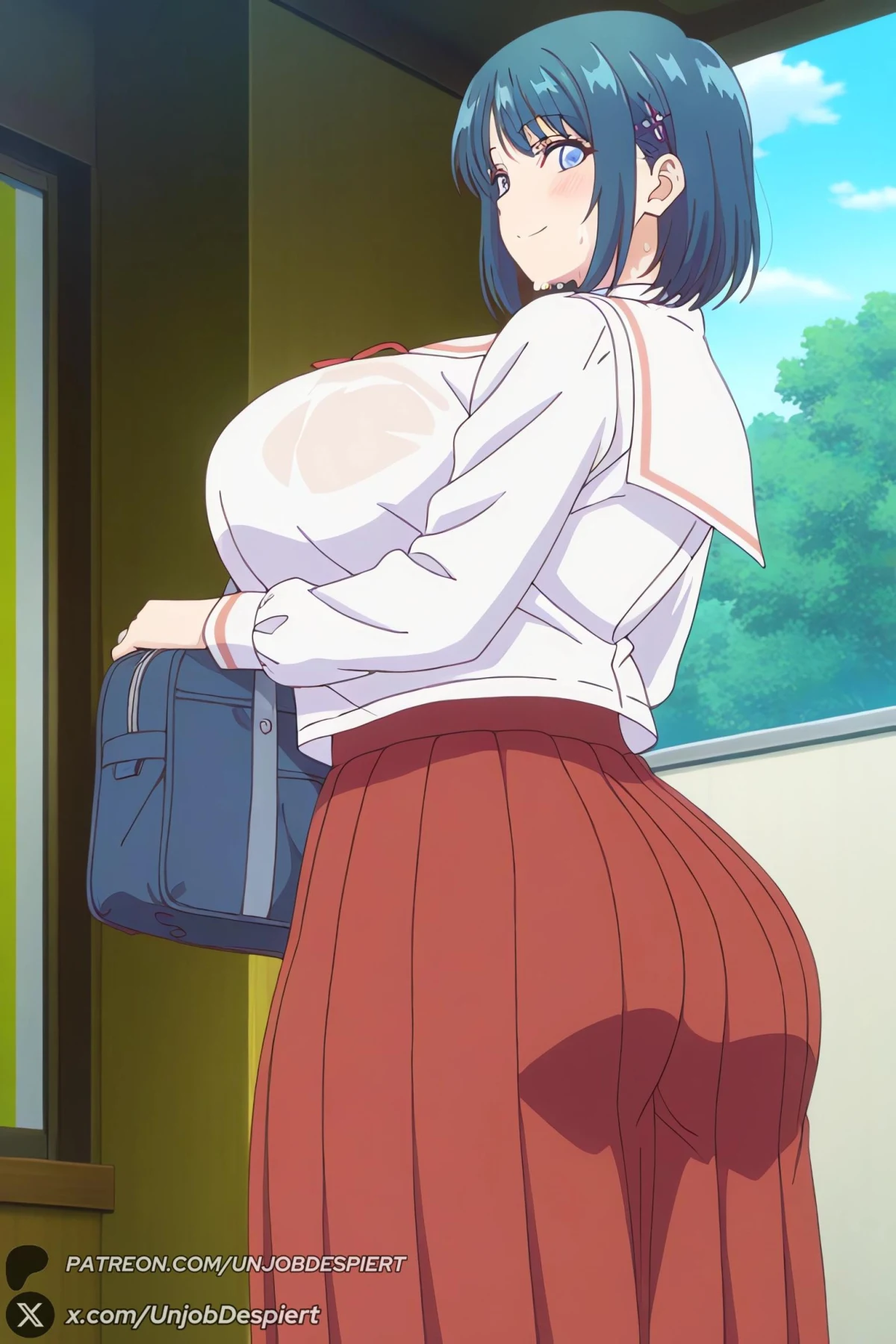 Shio Minamo | You Can't Be In a Rom-Com + ZIP Hentai by UnjobDespiert - Uncensored - Hentai Image 8