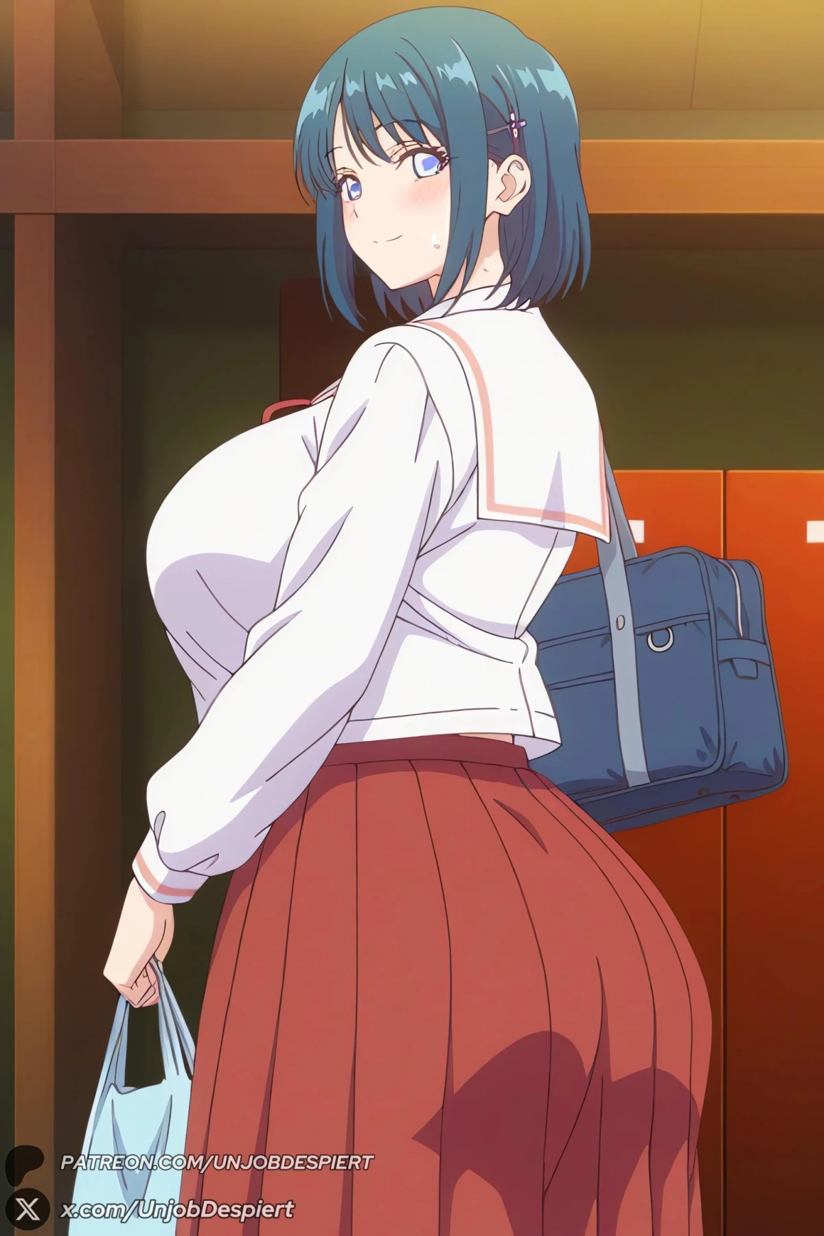 Shio Minamo | You Can't Be In a Rom-Com + ZIP Hentai by UnjobDespiert - Uncensored - Hentai Image 9