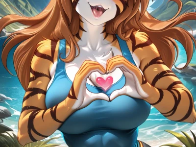 Flora - TwoKinds - Tiger Tail Wrap