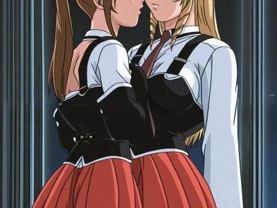 Imari Kurumi × Rika Shiraki | Bible Black 伊万里 胡桃 × 白木 理香 | バイブルブラック👑 Hentai by Yorane - Uncensored