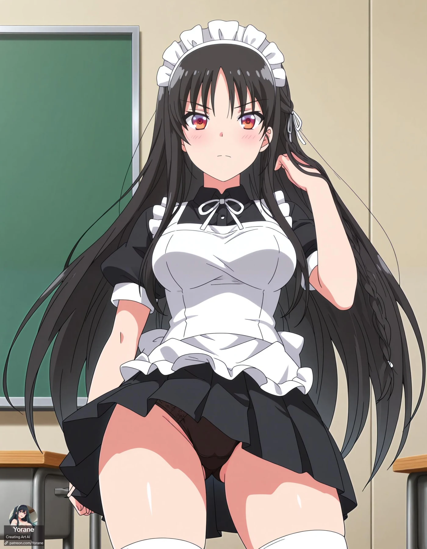 Suzune Horikita | Classroom of the Elite 堀北 鈴音 | ようこそ実力至上主義の教室へ🔥 Hentai by Yorane - Uncensored - Hentai Image 1