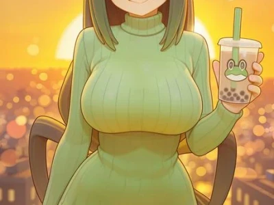 Tsuyu Asui – My Hero Academi – collection – 23 Images