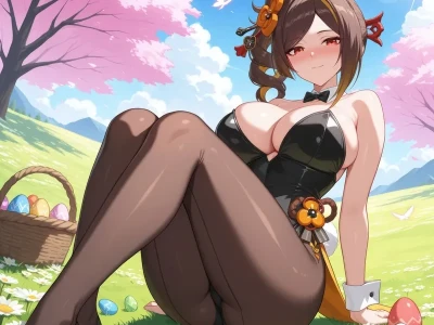 Chiori - Easter Bunny Girl – Genshin Impact – 56 Images