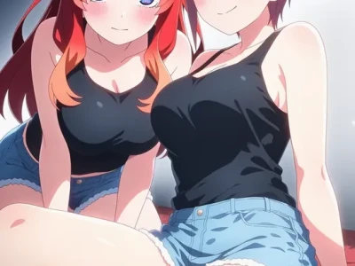 Itsuki Nakano x Ichika Nakano 中野五月x中野一花 – The Quintessential Quintuplets 五等分の花嫁 – 129 Images