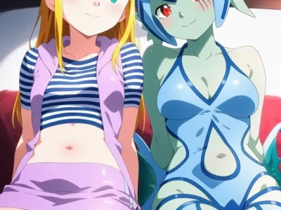 Uncensored Hentai - Zoe Orimoto x Ranamon 織本泉xラーナモン – Digimon デジモン – 160 Images