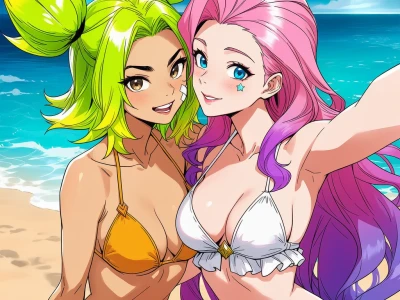 Girls on the Beach – 29 Images