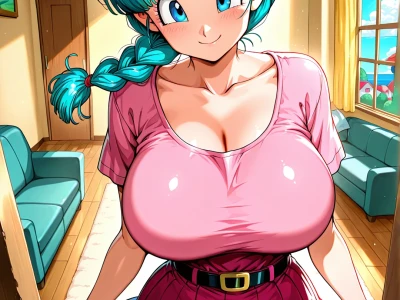 Bulma X Son Goku - Bath Time....!!! - DRAGON BALL - MEMBER REQUEST – 60 Images - Ai Gnerated Hentai