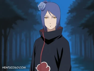 Uncensored Hentai - Konan – Naruto – 35 Images