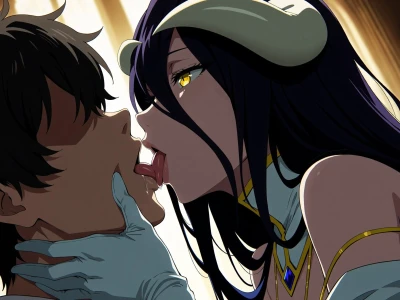 Uncensored Hentai - Albedo and Shalltear Bloodfallen – アルベド と シャルティア ブラッドフォールン – 🌸 – 27 Images