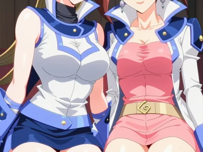 Alexis Rhodes x Fonda Fontaine 天上院明日香x鮎川フブキ – Yu-Gi-Oh! GX 遊☆戯☆王デュエルモンスターズGX – 110 Images - Aine Hentai