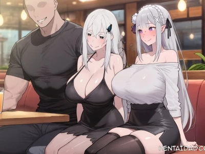 Echidna x Emilia エミリアXエキドナ Concepts – 47 Images - July Hentai