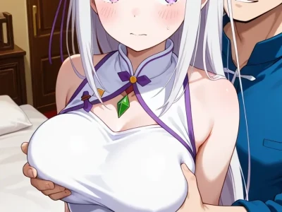 エミリア Emilia -Re:ゼロから始める異世界生活 Re:ZERO - Starting Life in Another World – チャイナドレス cheongsam – 71 Images