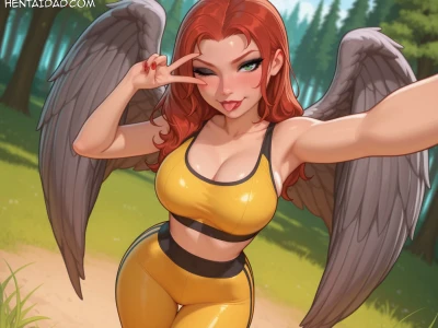 Uncensored Hentai - Hawkgirl – 28 Images