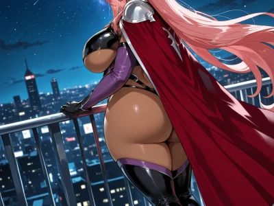 Ingrid Taimanin Murasaki : Rooftop Encounter – 26 Images
