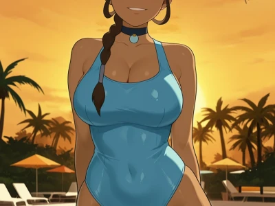Uncensored Hentai - 🌊 Katara – Poolside Serenity – Full Collection Is Live! ☀️ – 136 Images