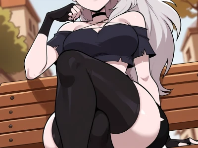 blue eyes Hentai - Loona – 20 Images
